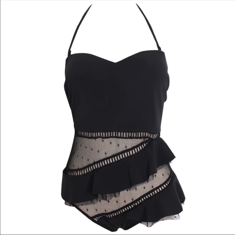 ❤️️Brand NEW padded one piece lace swimsuit M-L